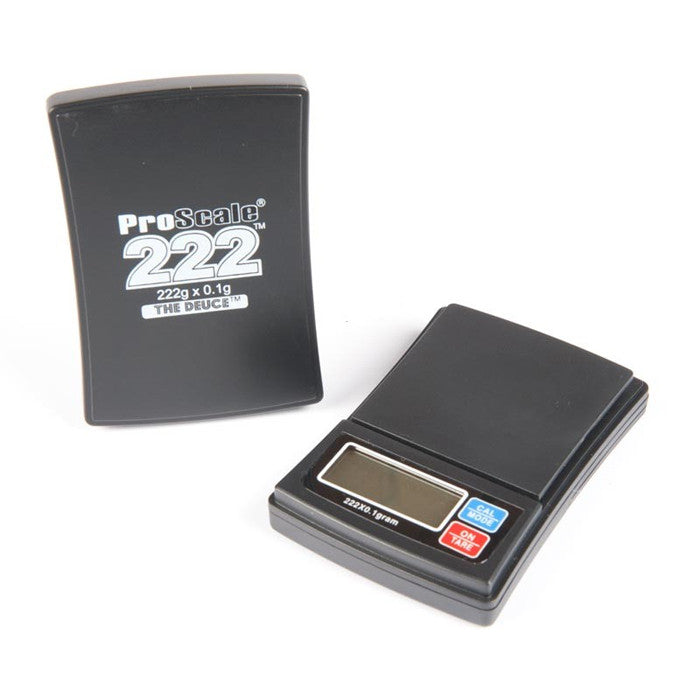 Balance numérique Proscale - 222 g x 0.1 g vue de côté