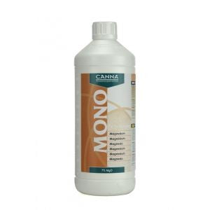 Canna Mono 7% MgO 1 l, hořčík pohled zepředu