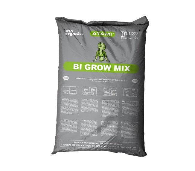 Atami Bi-Growmix 50 l, organický substrát boční pohled