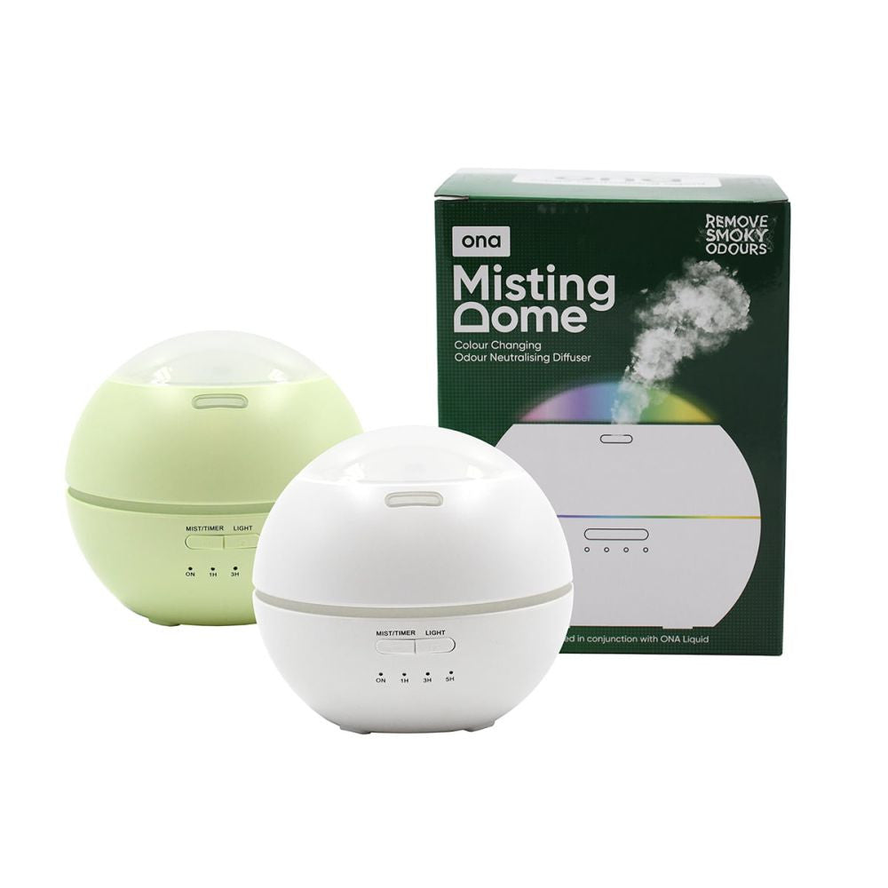 ONA Misting Dome White, désodorisant vue arrière