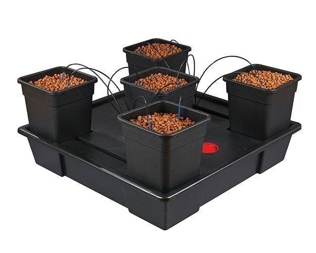 Atami Wilma XXL 5x 25 l - 115x115x20 cm pohled zepředu