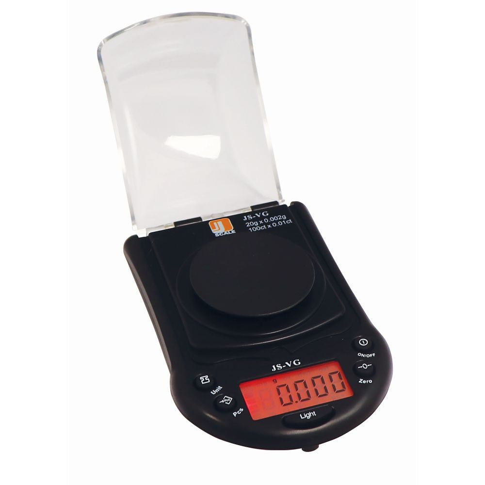 Váha na šperky Jennings GemScale - 20 g x 0,002 g pohled zezadu