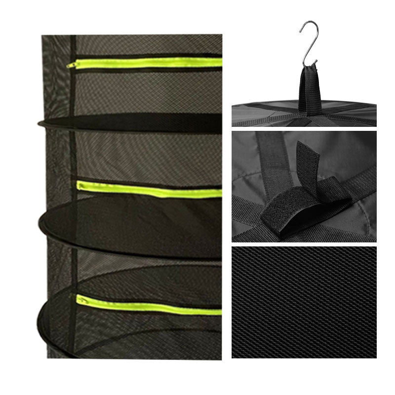 Urban Dry, sušicí síť průměr 60 cm pohled zezadu