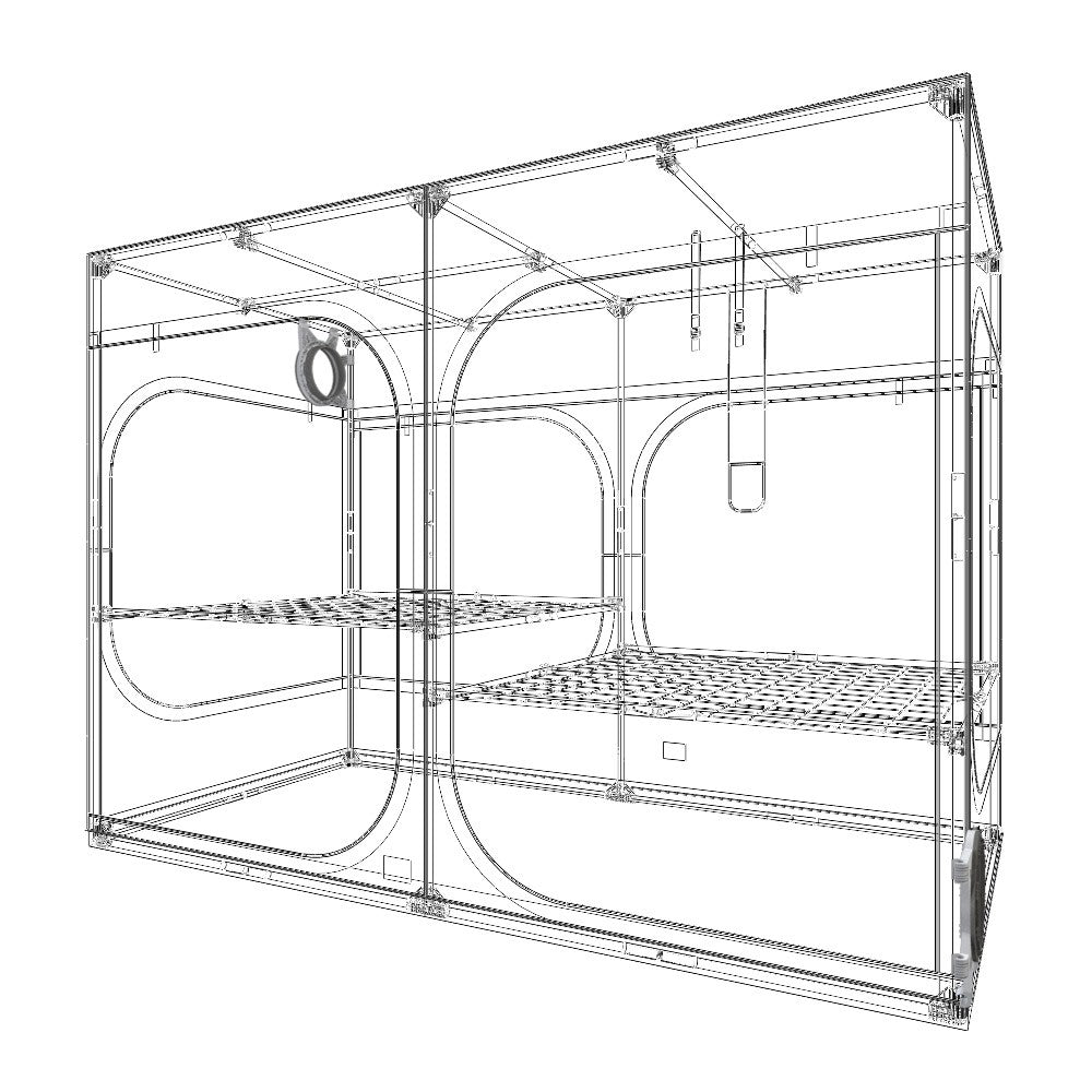 Secret Jardin Dark Room Wide 297x150x217 cm, DR300W R4.0 vue arrière