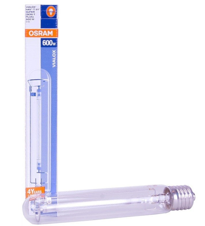 Osram Vialox NAV-T výbojka HPS 600W Super 4Y, 240V pohled zepředu