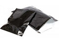 Sealing bag black/silver, 30x50 cm front view