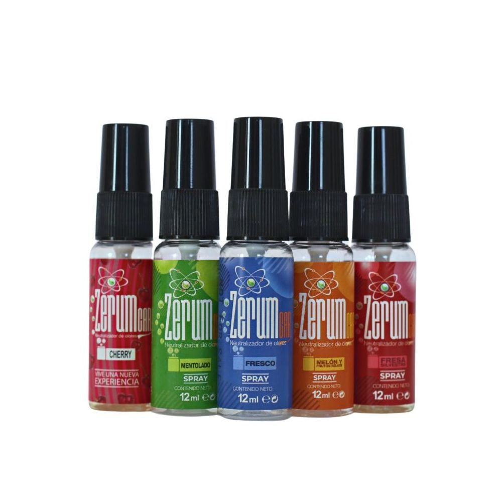 Zerum CAR Spray Meloun & Lesní plody, 12 ml boční pohled