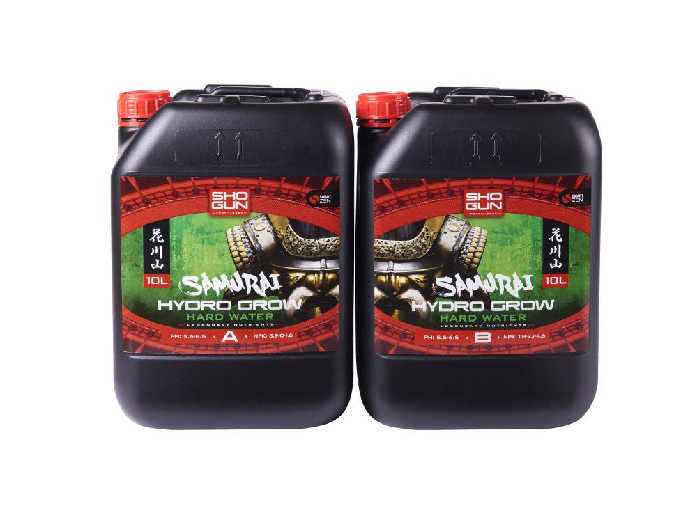 Shogun Samurai Hydro Grow A+B HW 10 l Rückansicht