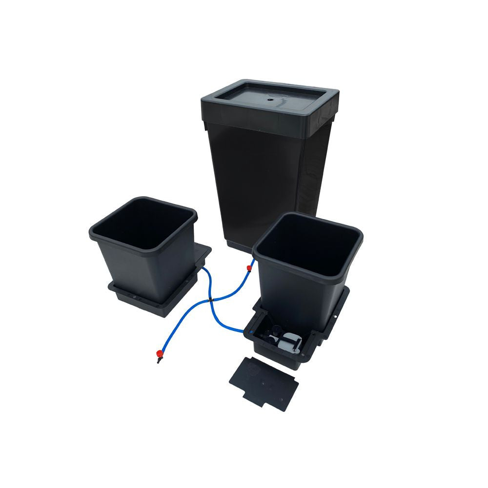 Autopot 1Pot, 2 krukker med 47 L tank (Aquavalve5) forfra