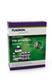 Plagron Top Grow Box 100% Natural, Düngemittelset Seitenansicht