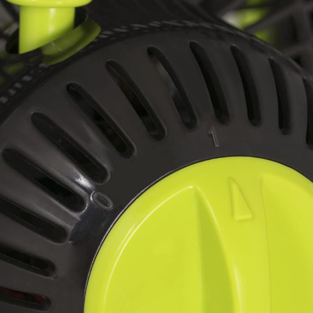 Garden High Pro Oscillating Fan 20W, dwubiegowy wentylator oscylacyjny średnica 20 cm inny widok boczny