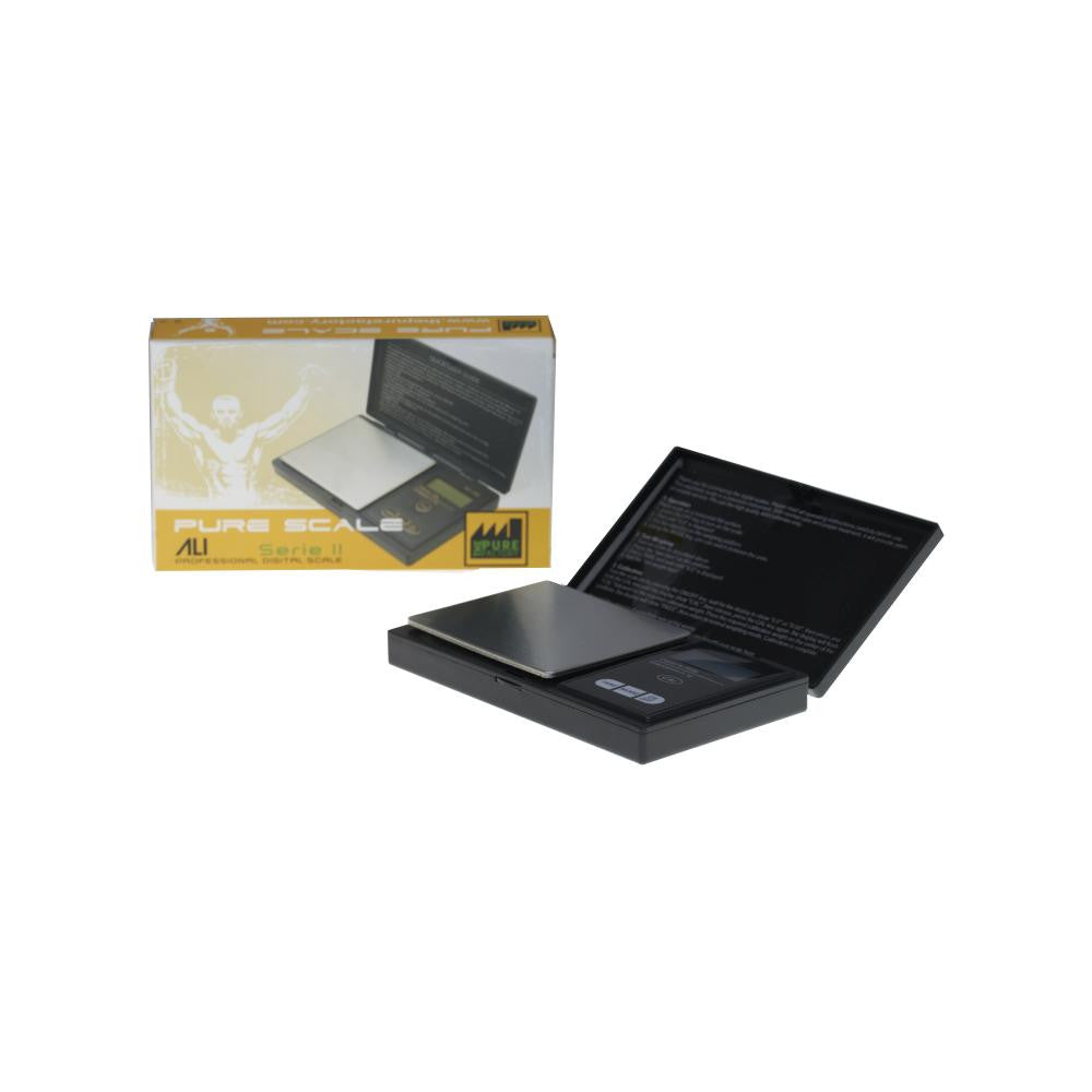Pure Scale Ali II digitální váha, 500 g x 0.1 g pohled zepředu