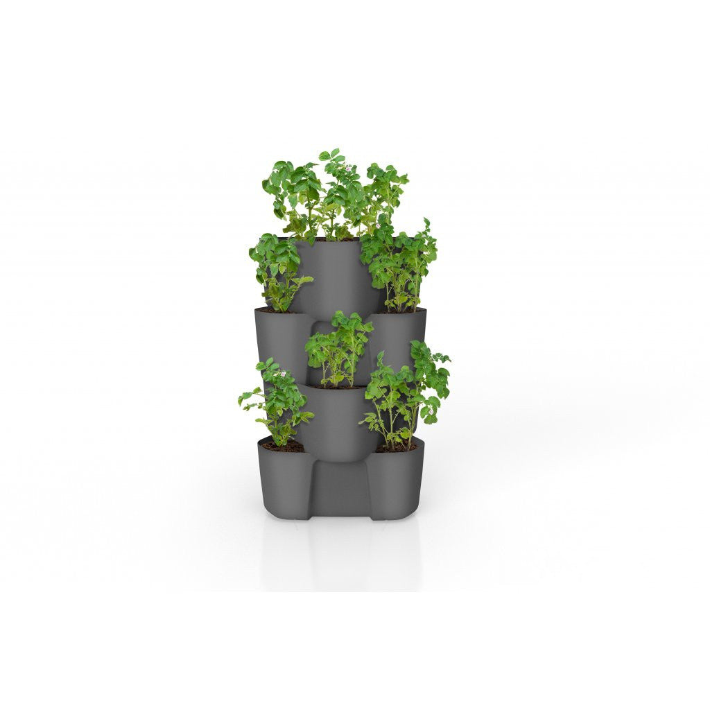 Plastkon Potato Pot, květináč pro pěstování brambor boční pohled