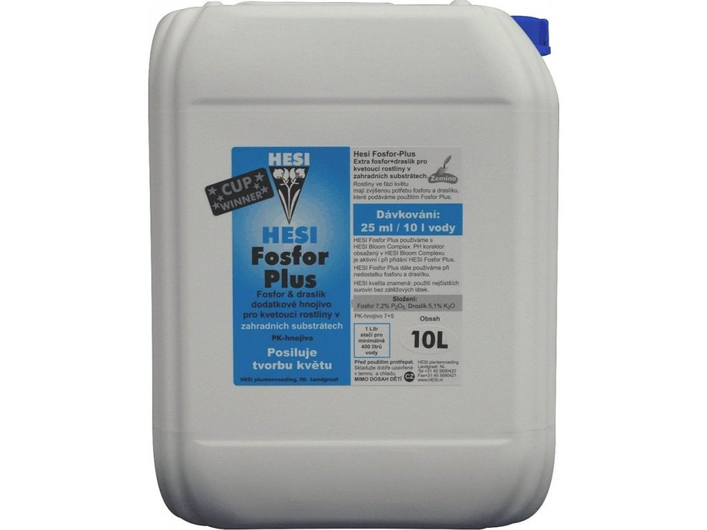 Hesi Phosphor Plus 10 l pohled zepředu