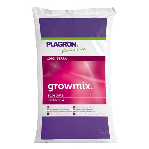 Plagron Growmix 50 l, substrat de culture avec perlite vue de côté
