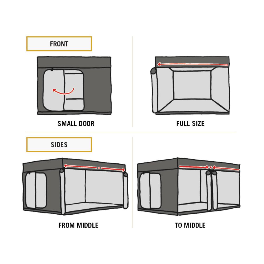 Secret Jardin Intense 590x360x233 cm INT600 R4.0 druhý boční pohled