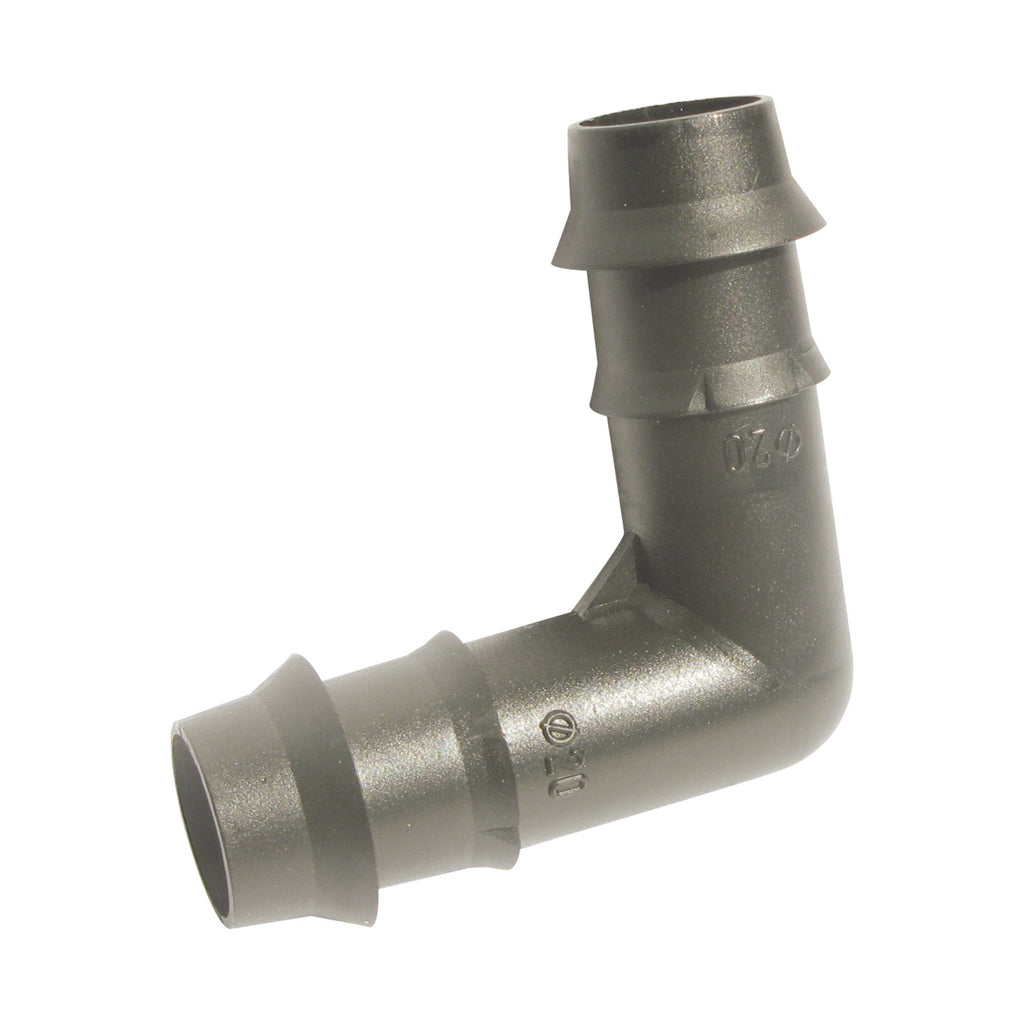 PE L-piece 20 mm side view