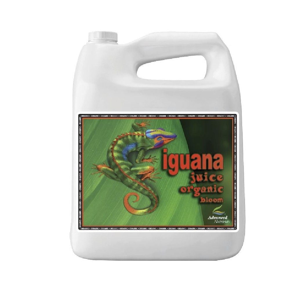 Advanced Nutrients True Organics Iguana Juice Bloom OIM 10 l boční pohled