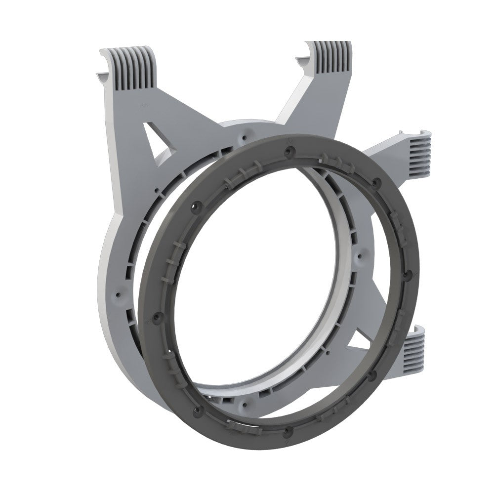 Secret Jardin Ducting Flange DF25 - příruba na 25mm tyč (Dark Room) pohled zepředu