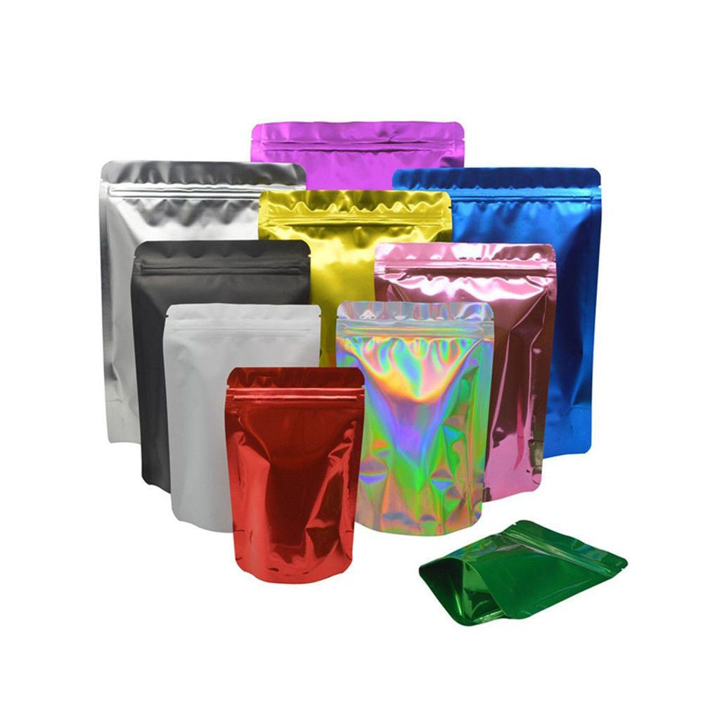 Urban Zip sáček Mylar neprůhledný 11.2x7.5 cm 1G, balení 50 ks boční pohled