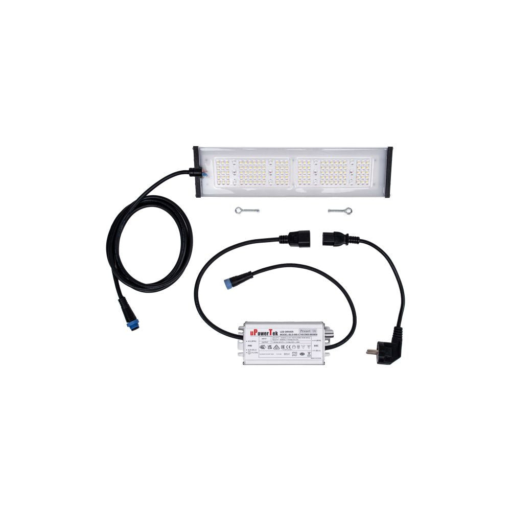 SANlight STIXX 50W, LED svítidlo 150 μmol/s boční pohled