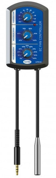 Can-Fan EC Temperature and Speed controller, temperature and speed controller side view