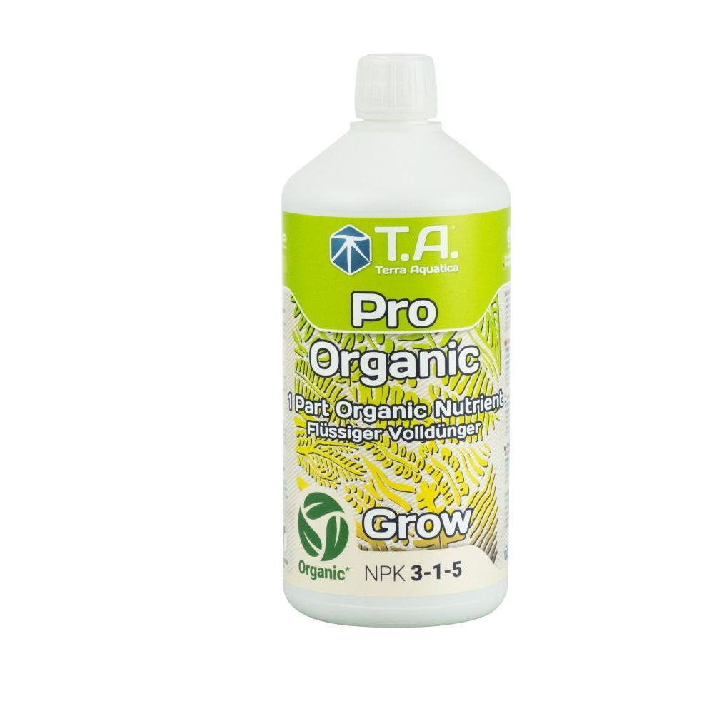 Terra Aquatica Pro Organic Grow 1 l Rückansicht