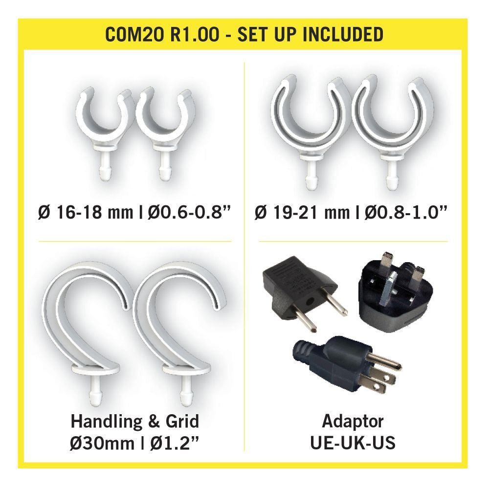 Secret Jardin Cosmorrow LED 40W x1, napájecí zdroj pohled zezadu