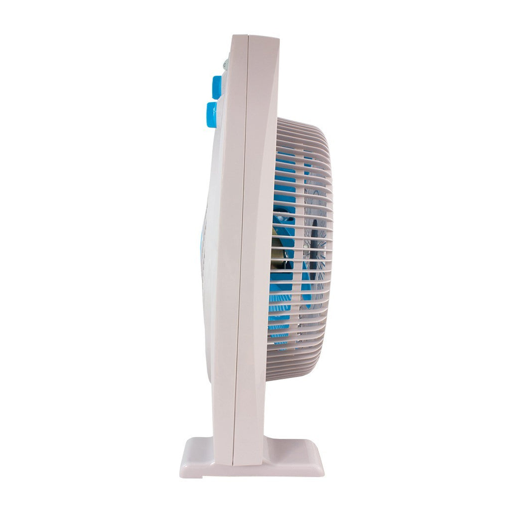 RAM ECO Fan, tre-trins gulvventilator diameter 30 cm bagsidevisning