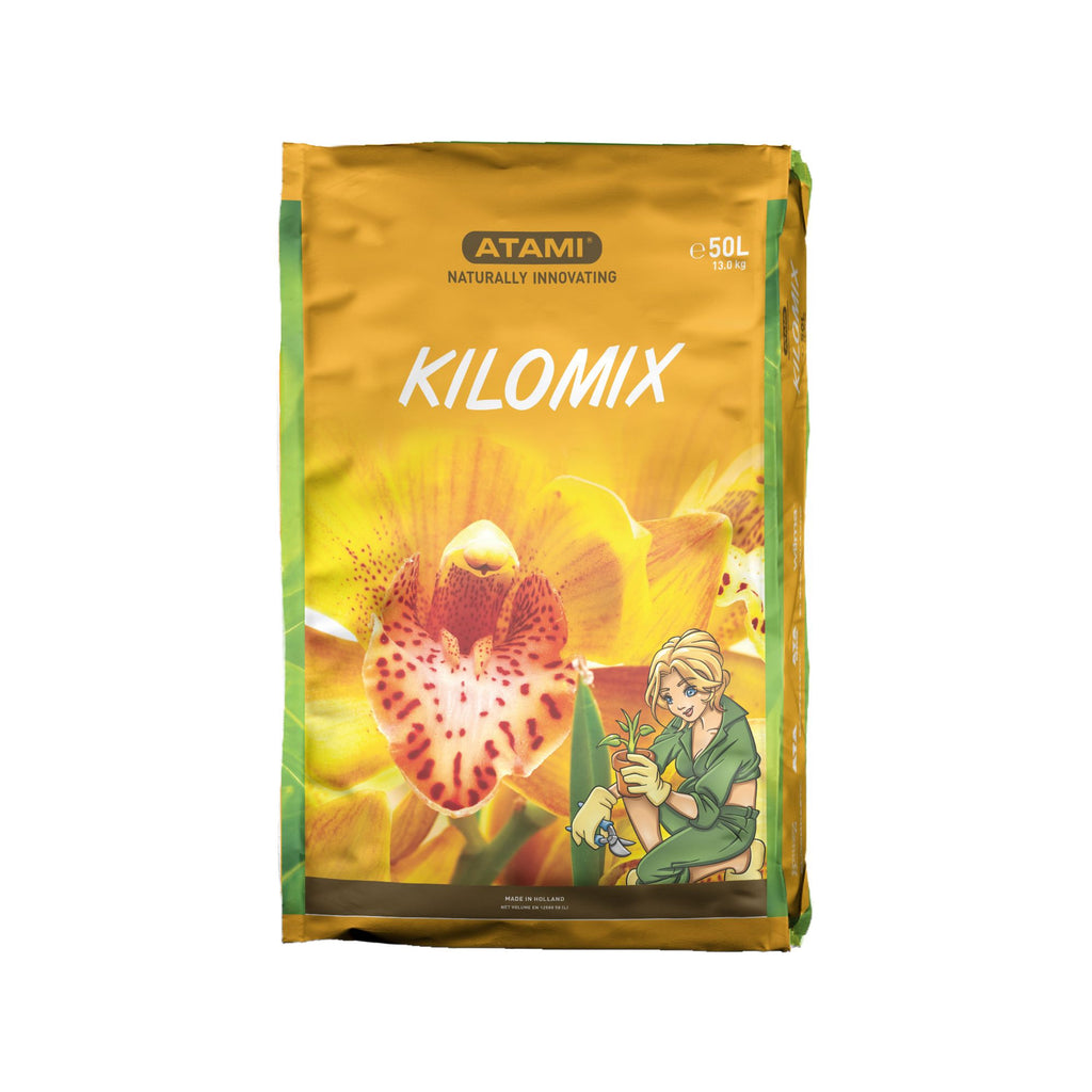 Atami Kilomix 50 l, kweeksubstraat achterkant