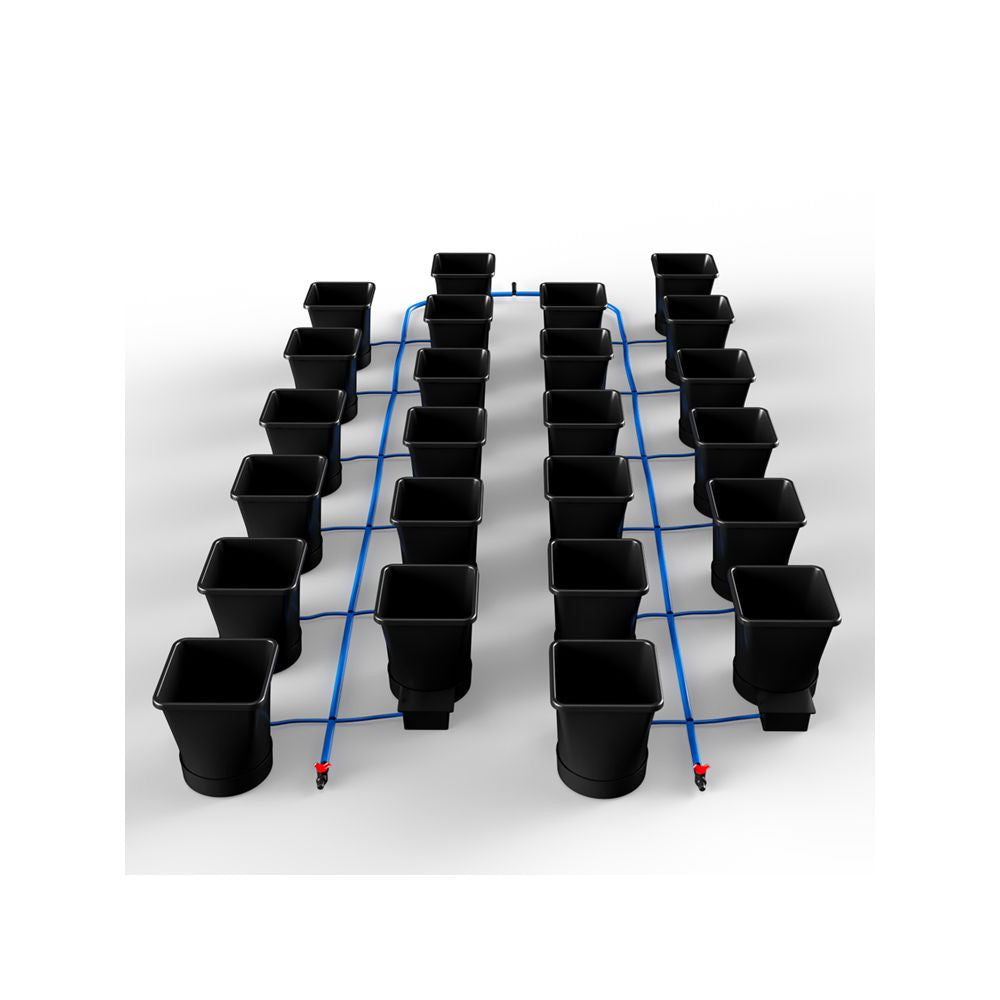 Autopot 1Pot XL, 24 květináčů bez nádrže (Aquavalve5) pohled zezadu