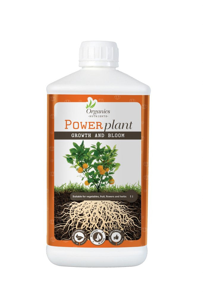 Organics Nutrients Power Plant 1 l boční pohled