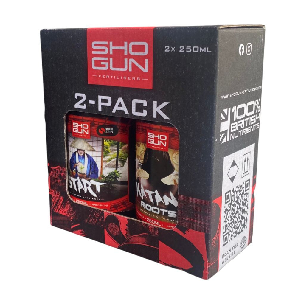 Shogun Propagation 2-Pack 500 ml, Düngemittel-Set Ansicht von hinten