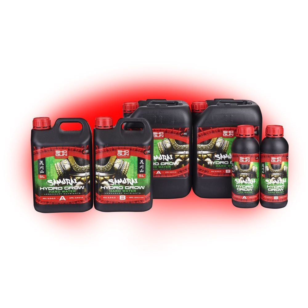 Shogun Samurai Hydro Grow A+B HW 1 l Rückansicht