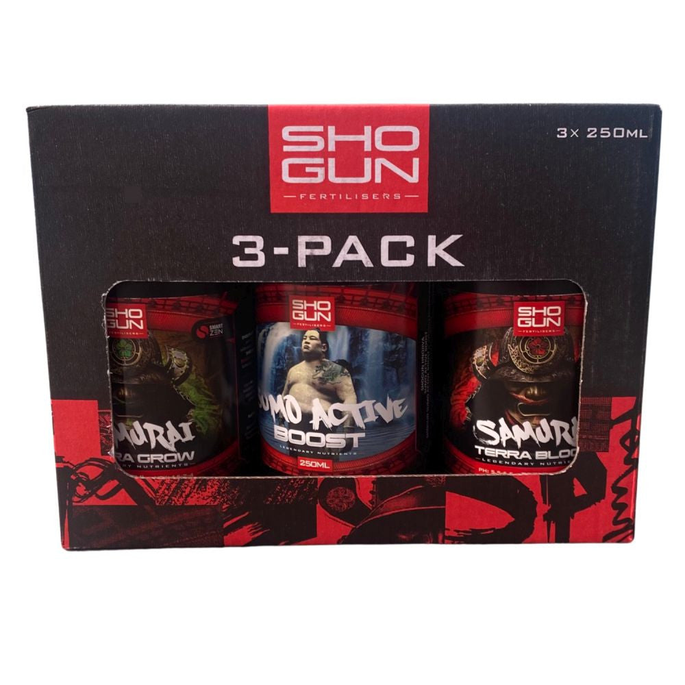 Shogun Terra Starter 3er-Pack 750 ml, Düngemittelset Detailansicht