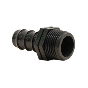 Irritec PE přípoj hadice 25 mm x 3/4“, vnější závit boční pohled