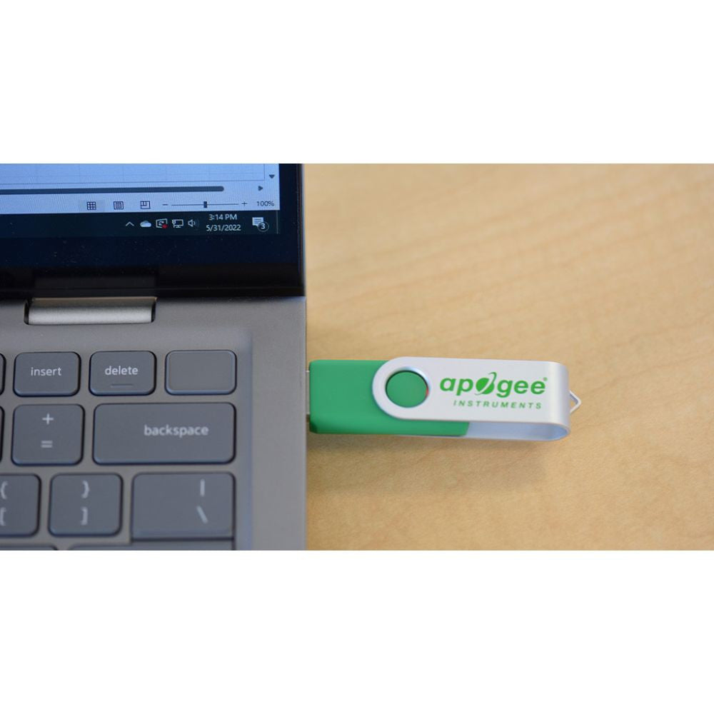 Câble de communication USB Apogee Instruments AC-100 vue arrière