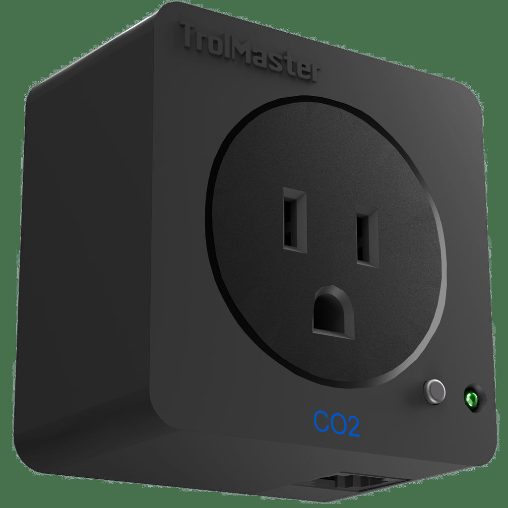 Trolmaster CO2 Device Station & cable set (DSC-2E) - s adaptérem (CZ/EU koncovka) boční pohled