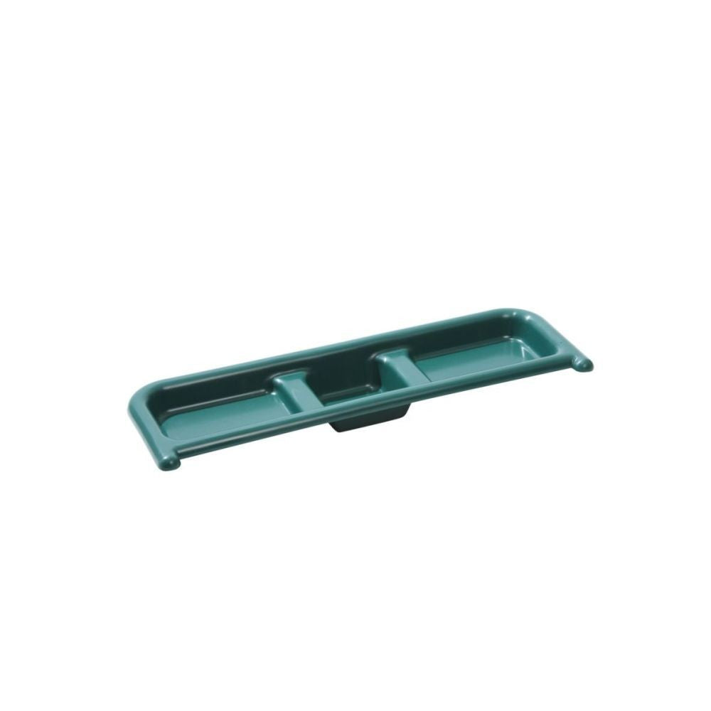 Garland Tidy Tray Green Shelf, pult k podmisce 61x55x20 cm pohled zepředu
