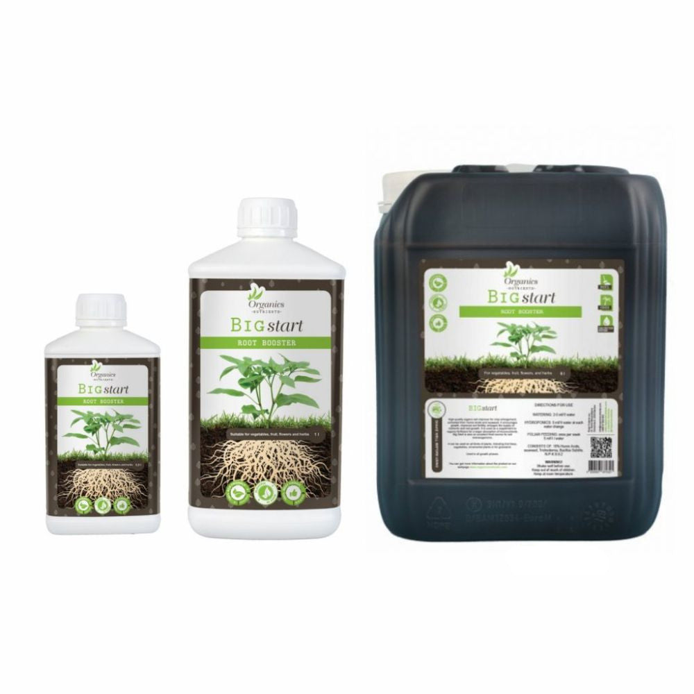 Organics Nutrients Big Start 10 l pohled zepředu