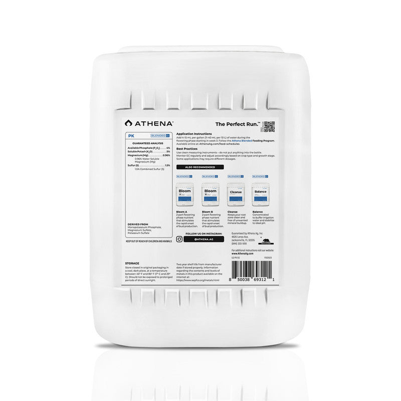 Athena Blended Line PK 18.9 l (5 gal) boční pohled
