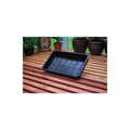 Garland podmiska plast Seed Tray Black s drenáží 37.5x23x6 cm pohled zepředu