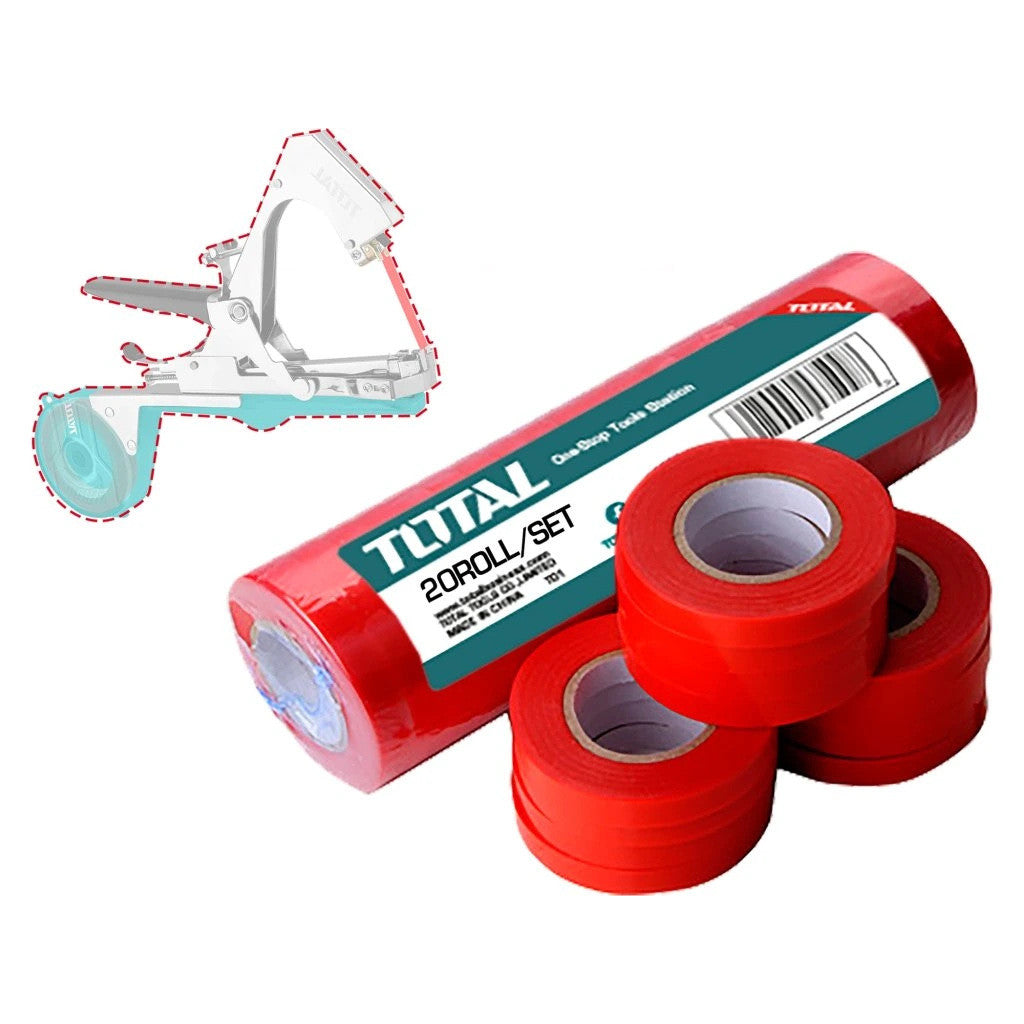 Plant Strapper vyvazovací páska SPX pro vázací kleště 0,12x11 mm, délka 25 m, sada 20 ks pohled zepředu