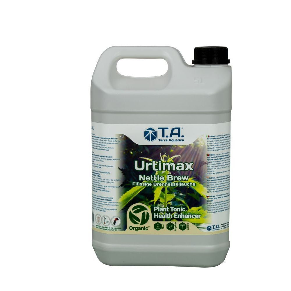 Terra Aquatica Urtimax Organic 5 l pohled zezadu