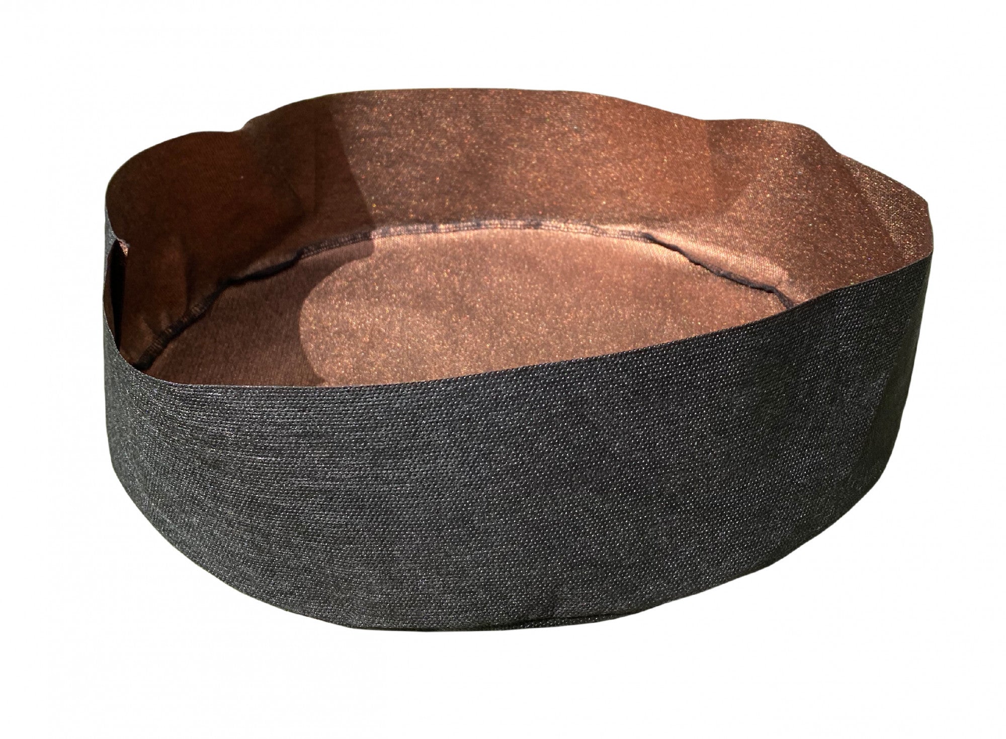 Autopot PotSock Round XXL POT 35L - měděný návlek pro Flexipot 35 l pohled zepředu