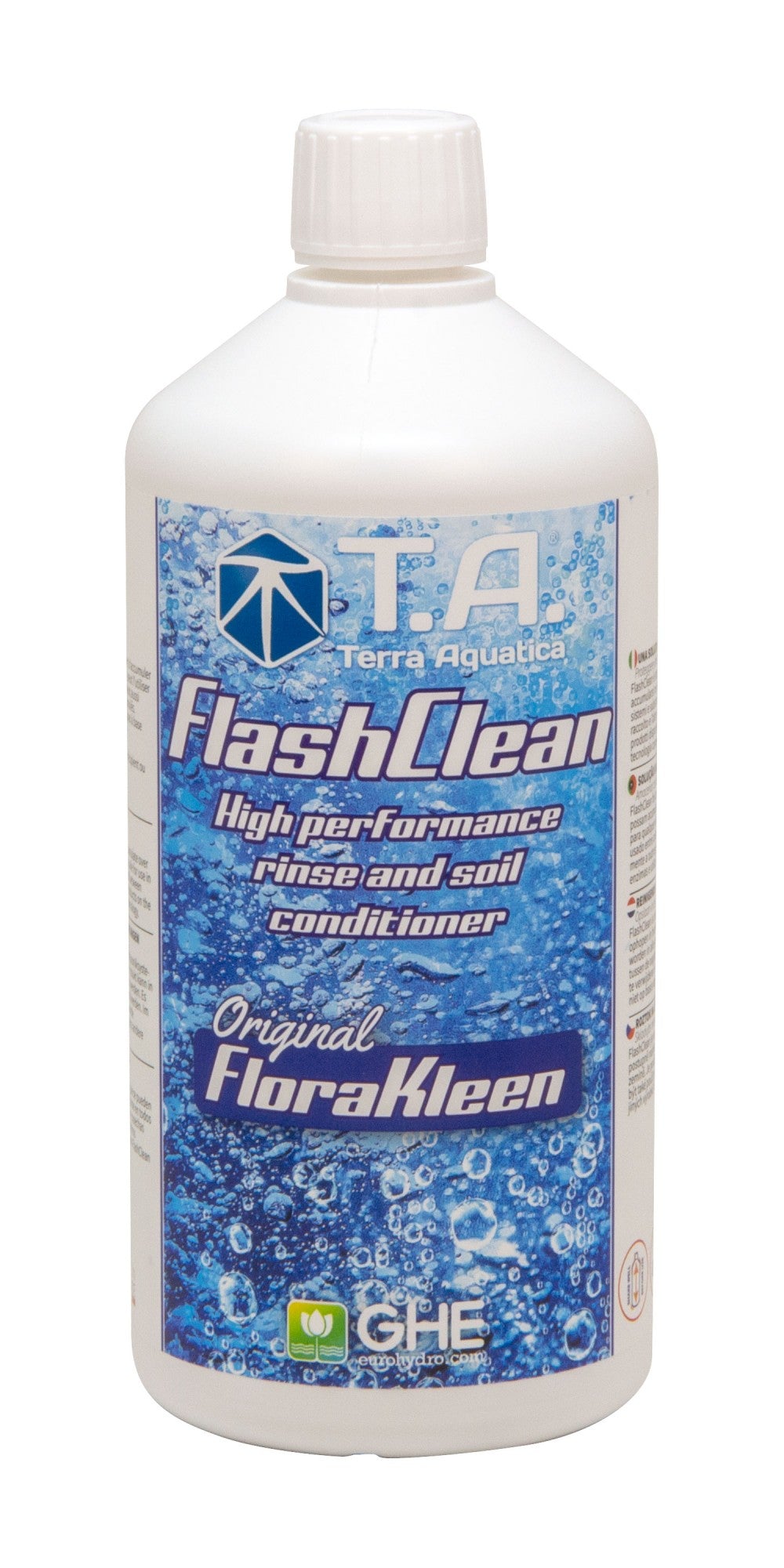 Terra Aquatica FlashClean 1 l boční pohled