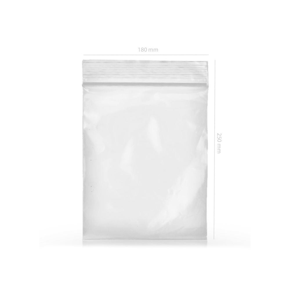 Qnubu zip sáček 180x250 mm, BALENÍ 1000 ks pohled zepředu