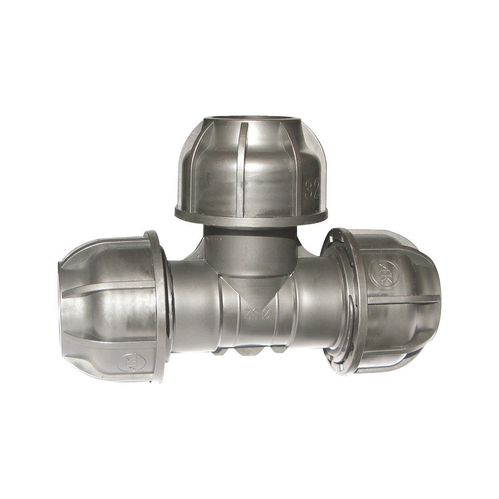 PE T - kus Quick 25x25x25 mm ΡΝ10 vue de face