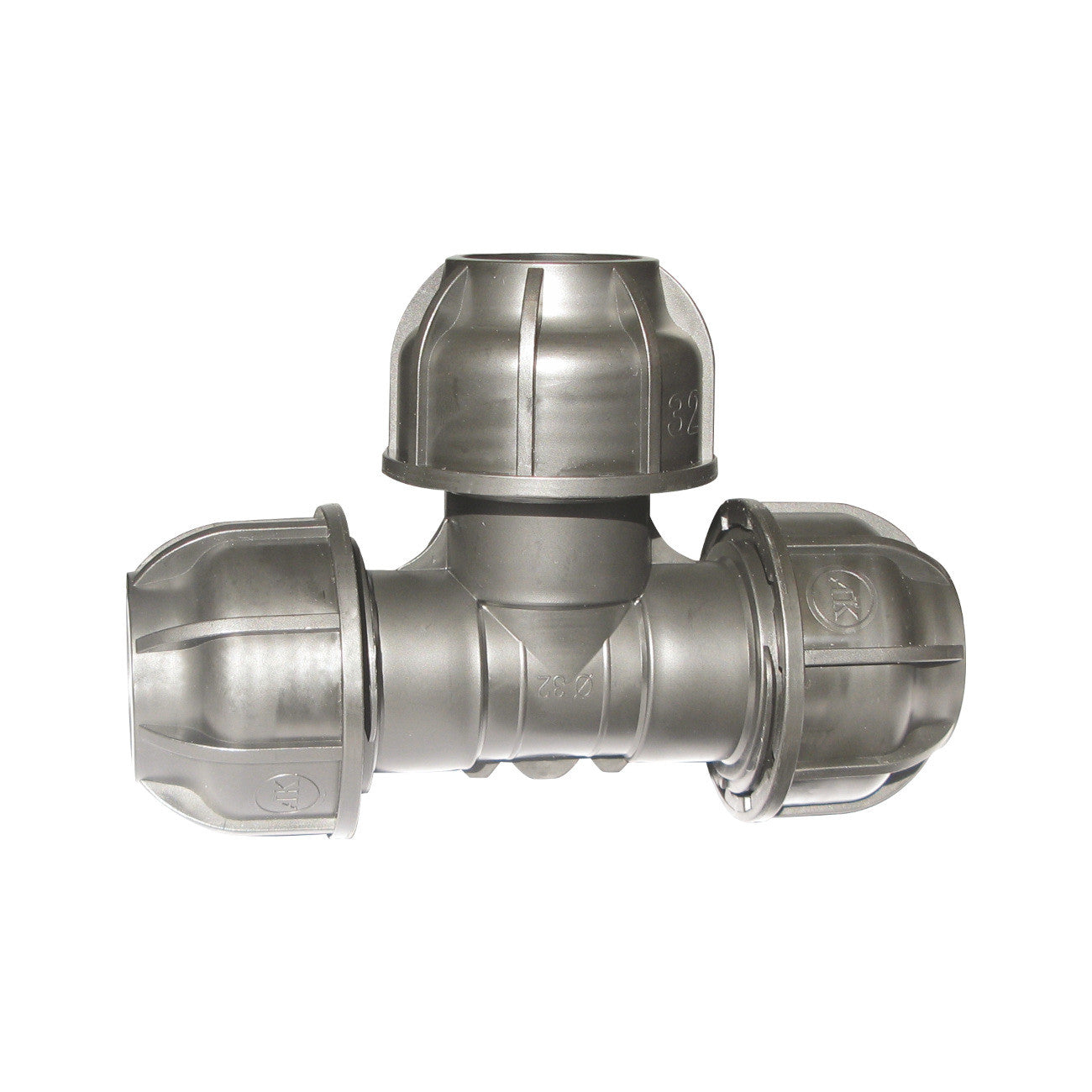 PE T - kus Quick 25x25x25 mm ΡΝ10 boční pohled