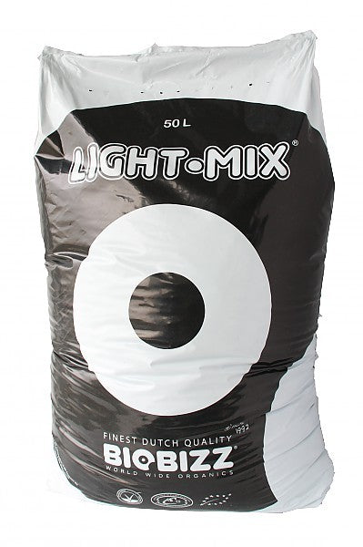 Biobizz Light Mix 50 l, substrat organique vue de dos